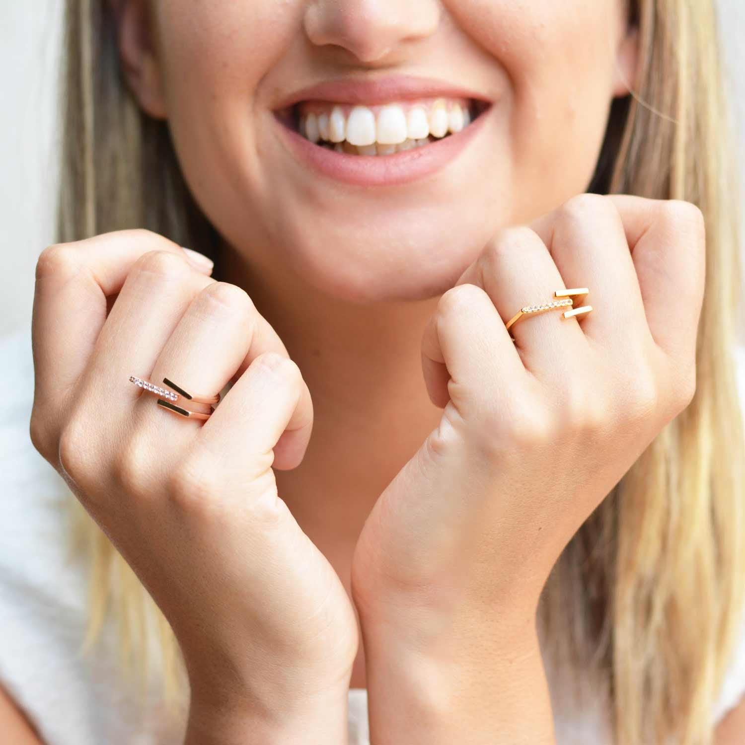 Rose Gold Neringa Ring 2