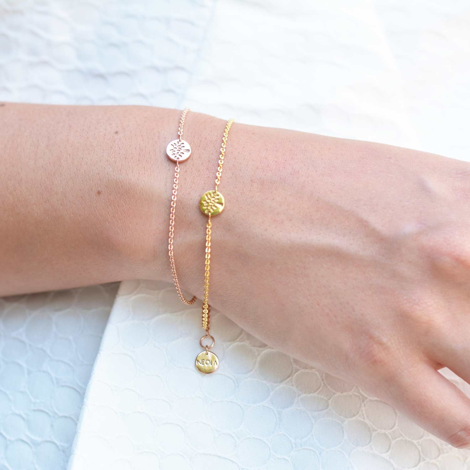 Tree Gold Friendship Bracelet