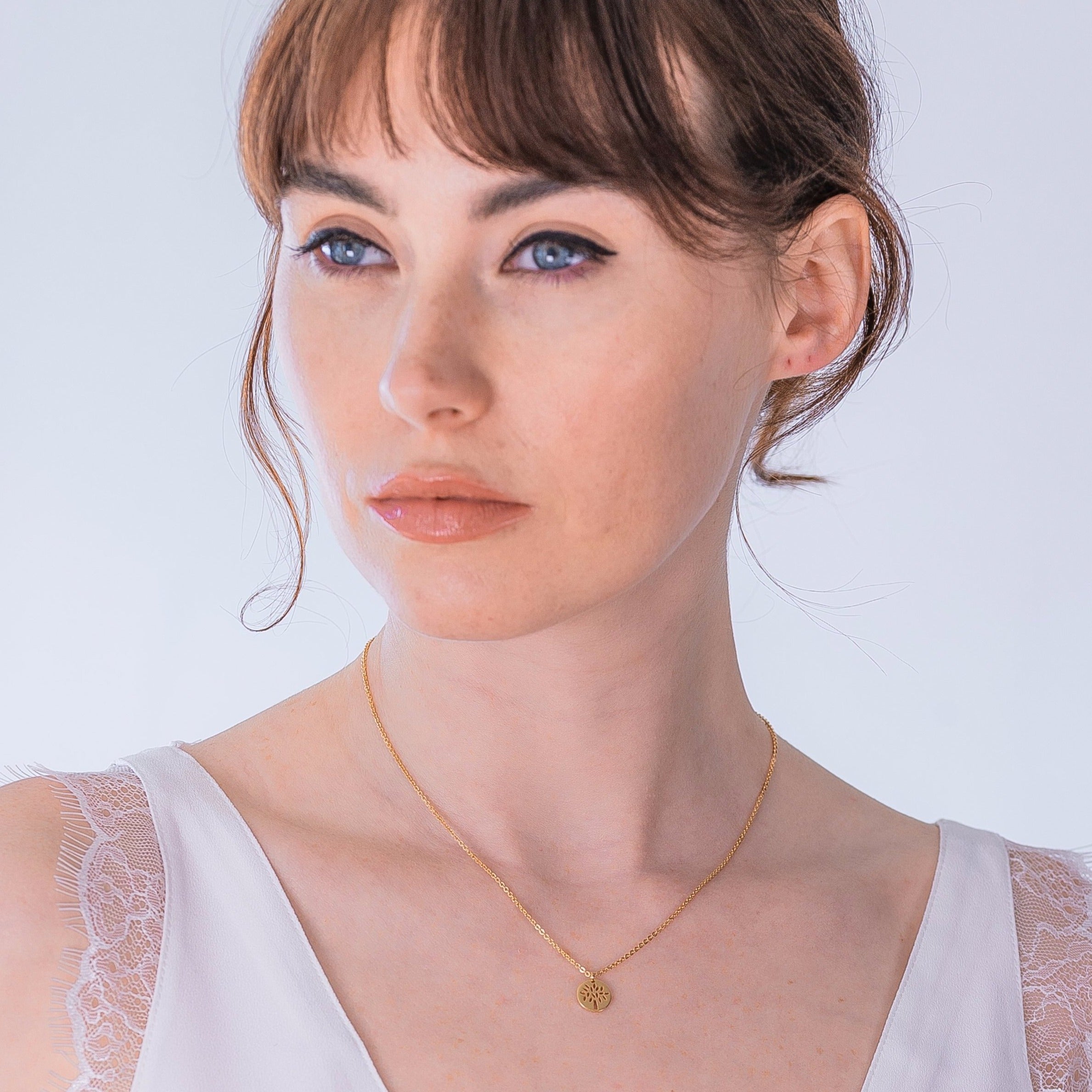 18ct Gold Vermeil Gold Tree Of Life Nacklace | Neola Design
