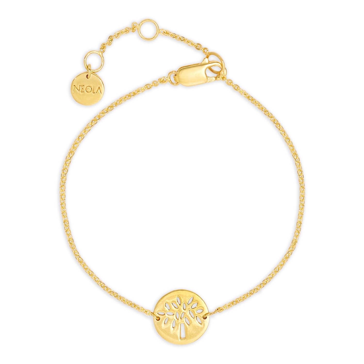 Friendship Tree Gold Bracelet