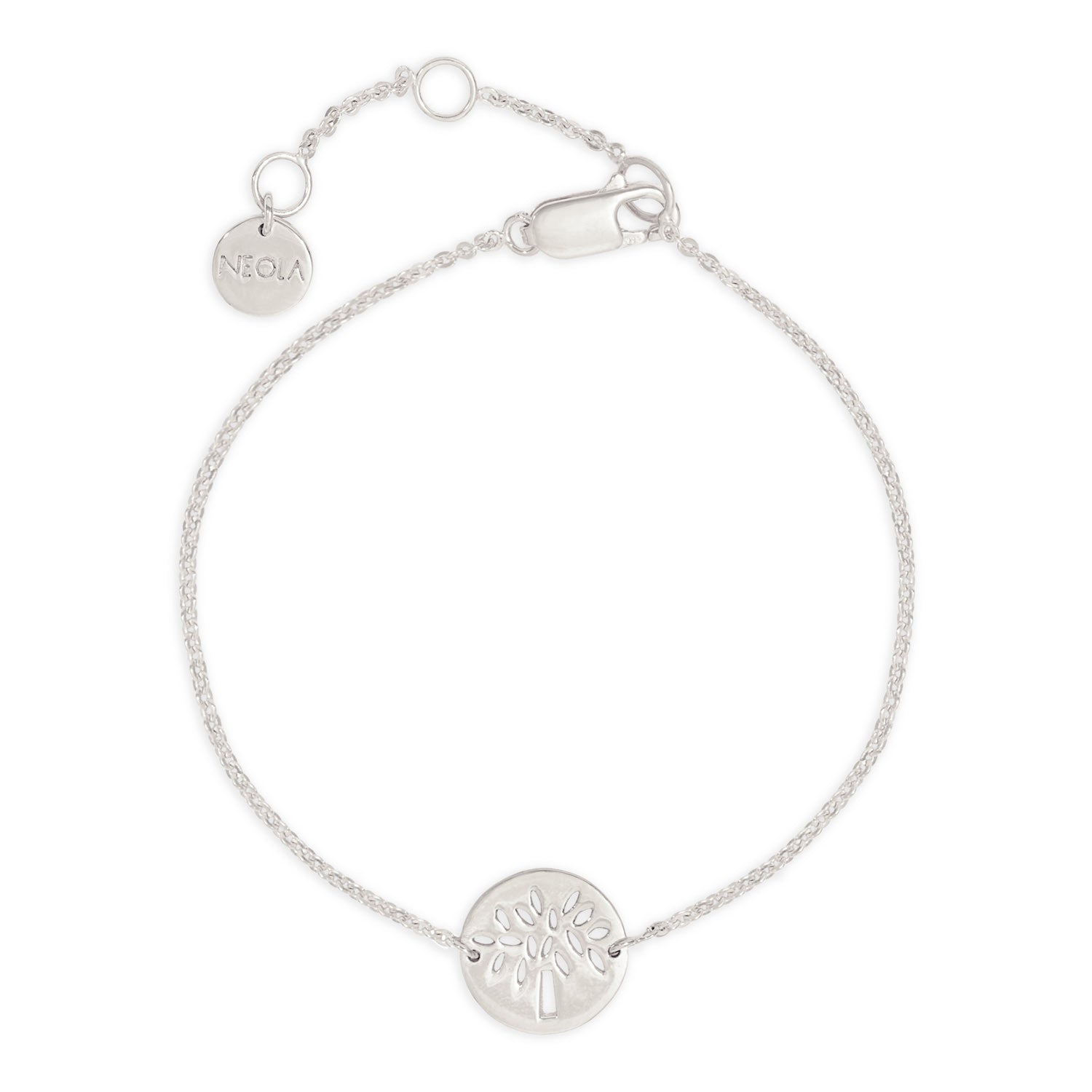 Tree Friendship Silver Bracelet