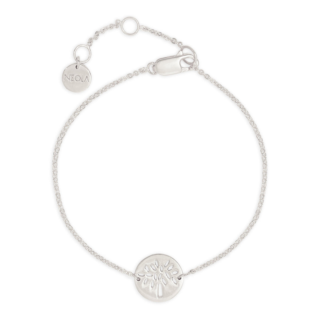 Tree Friendship Silver Bracelet