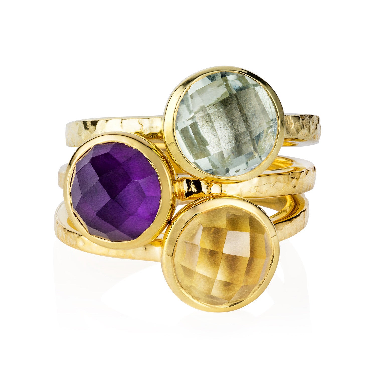 Stacking Ring with Citrine