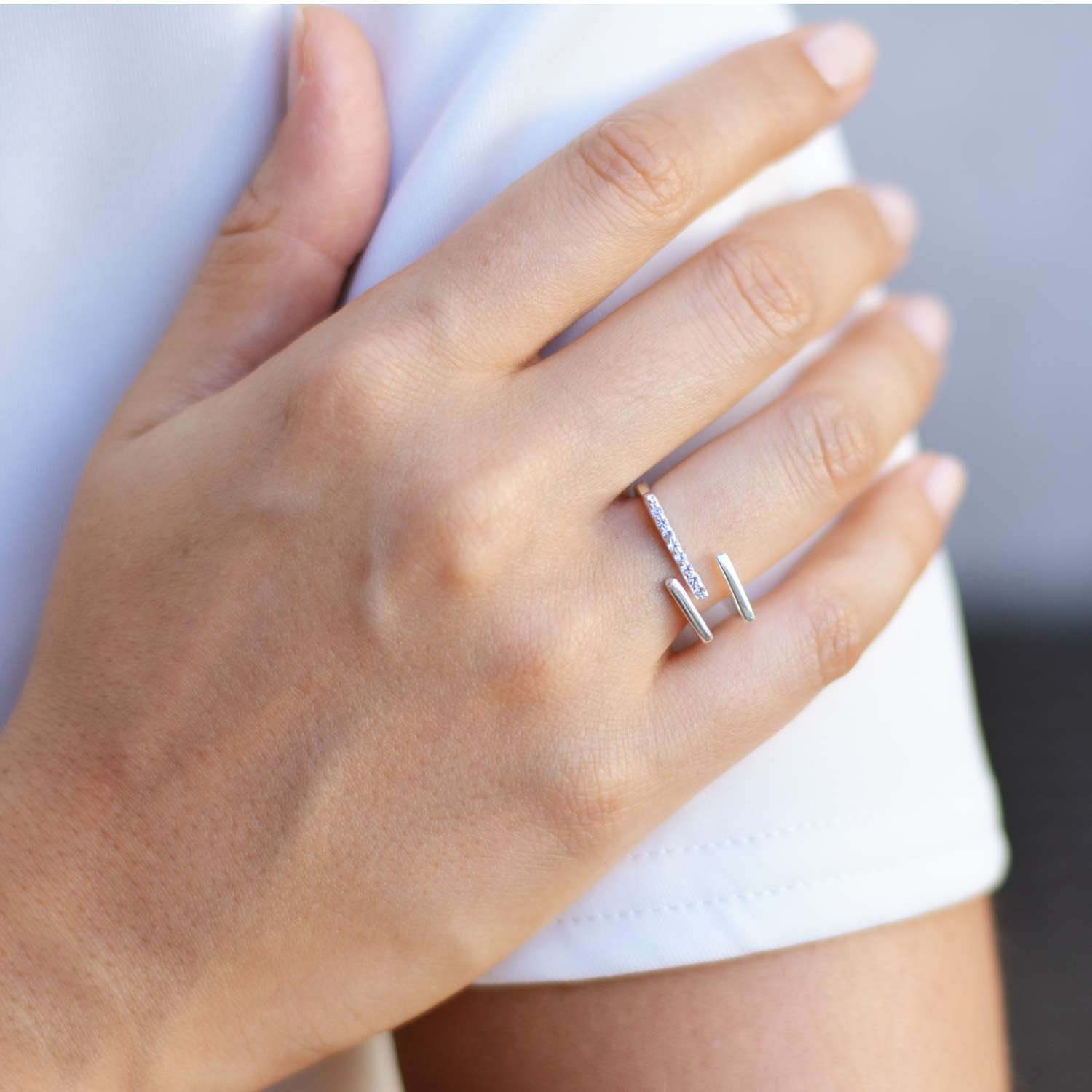 Neringa Silver Stacking Ring