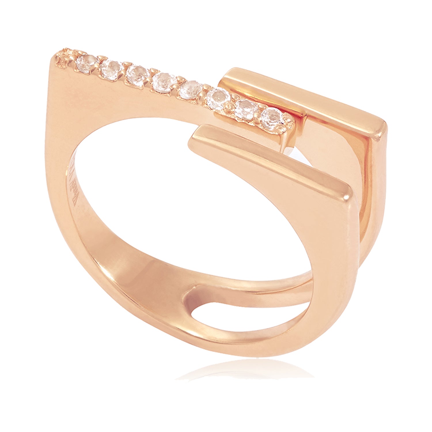 Rose Gold Neringa Ring