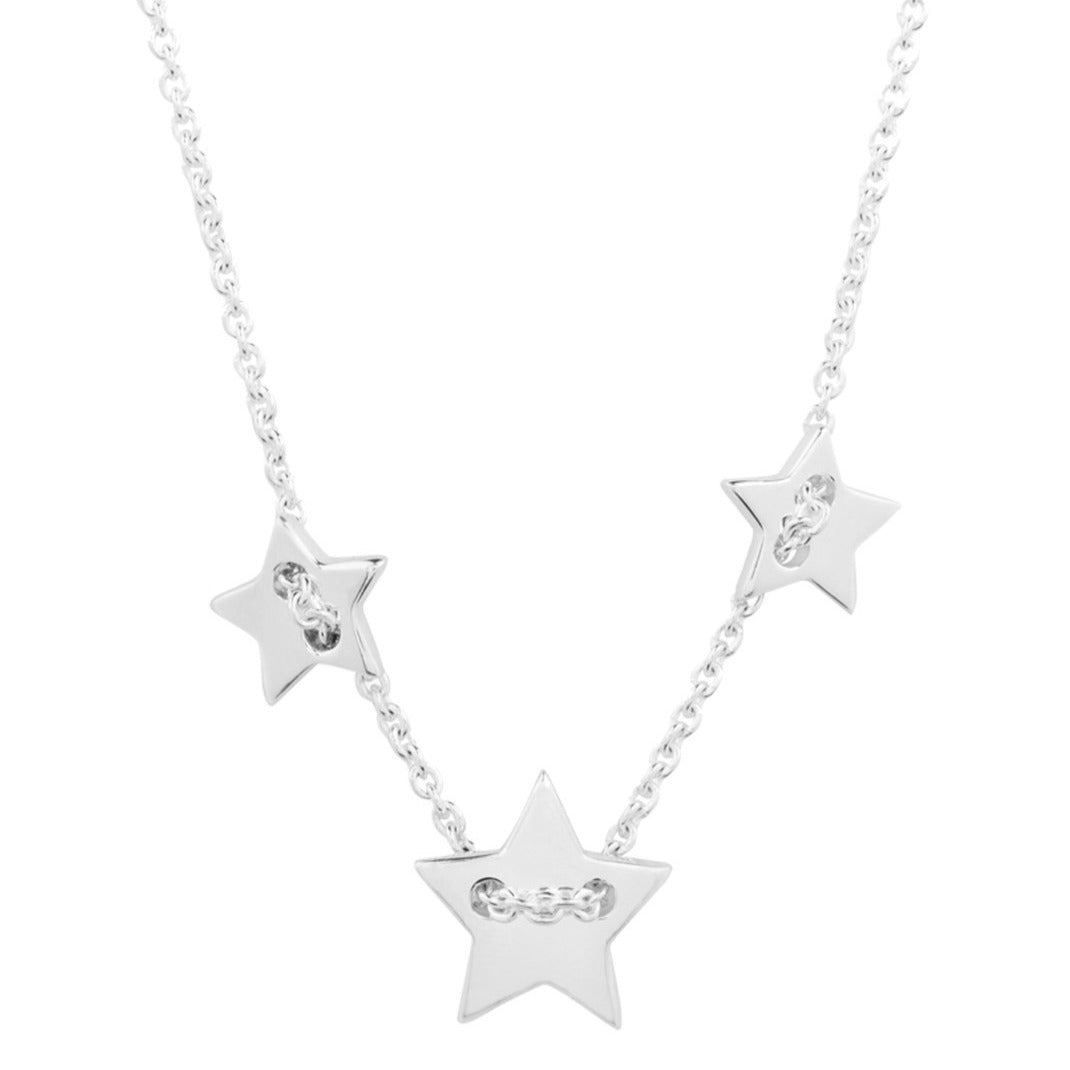 Silver Star Necklace, Sterling Silver Jewellery