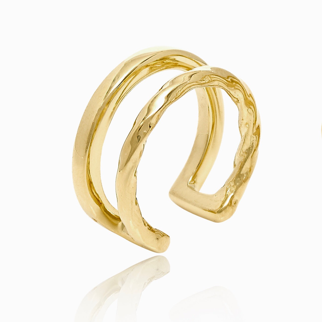 ear cuff gold vermeil handmade jewellery earring neola design