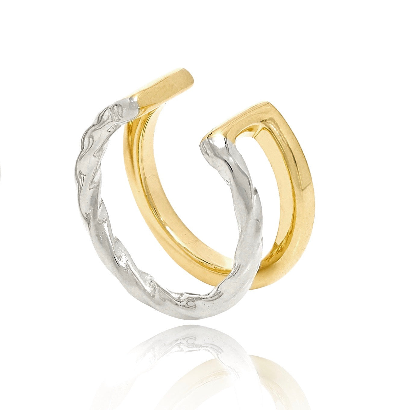 ear cuff silver gold vermeil handmade jewellery earring neola design