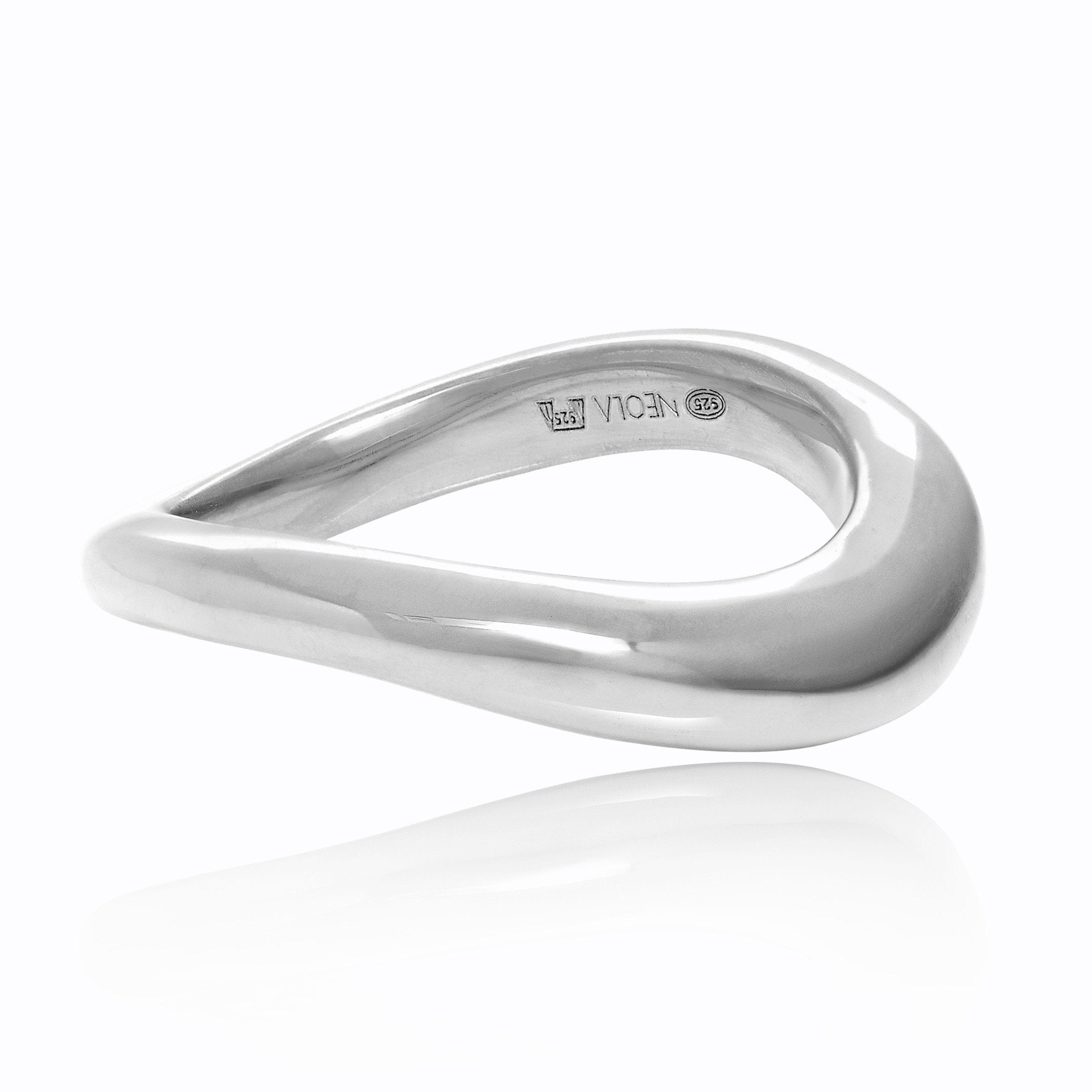 silver, ring, sterling, organic, handmade, neola design, ethical