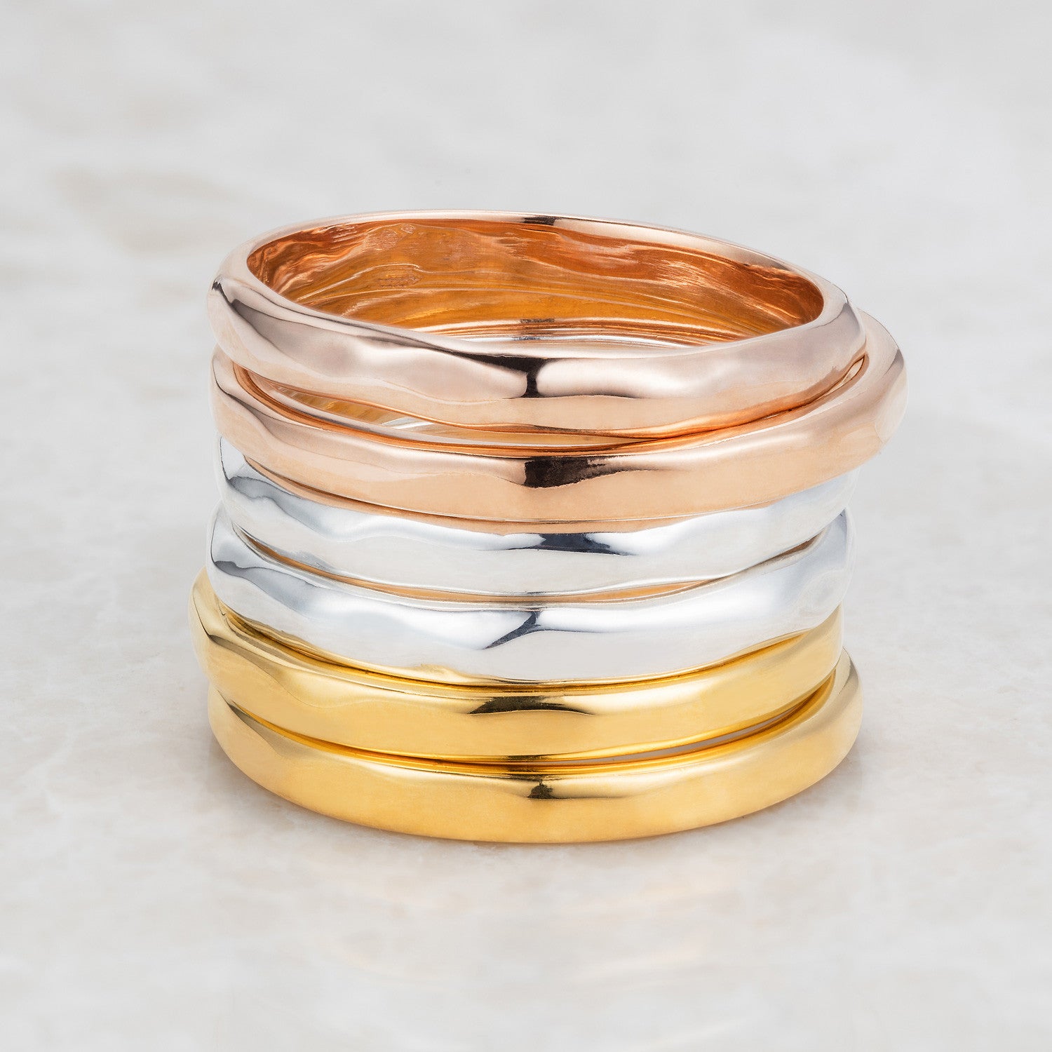 Gold Eternity Stacking Ring