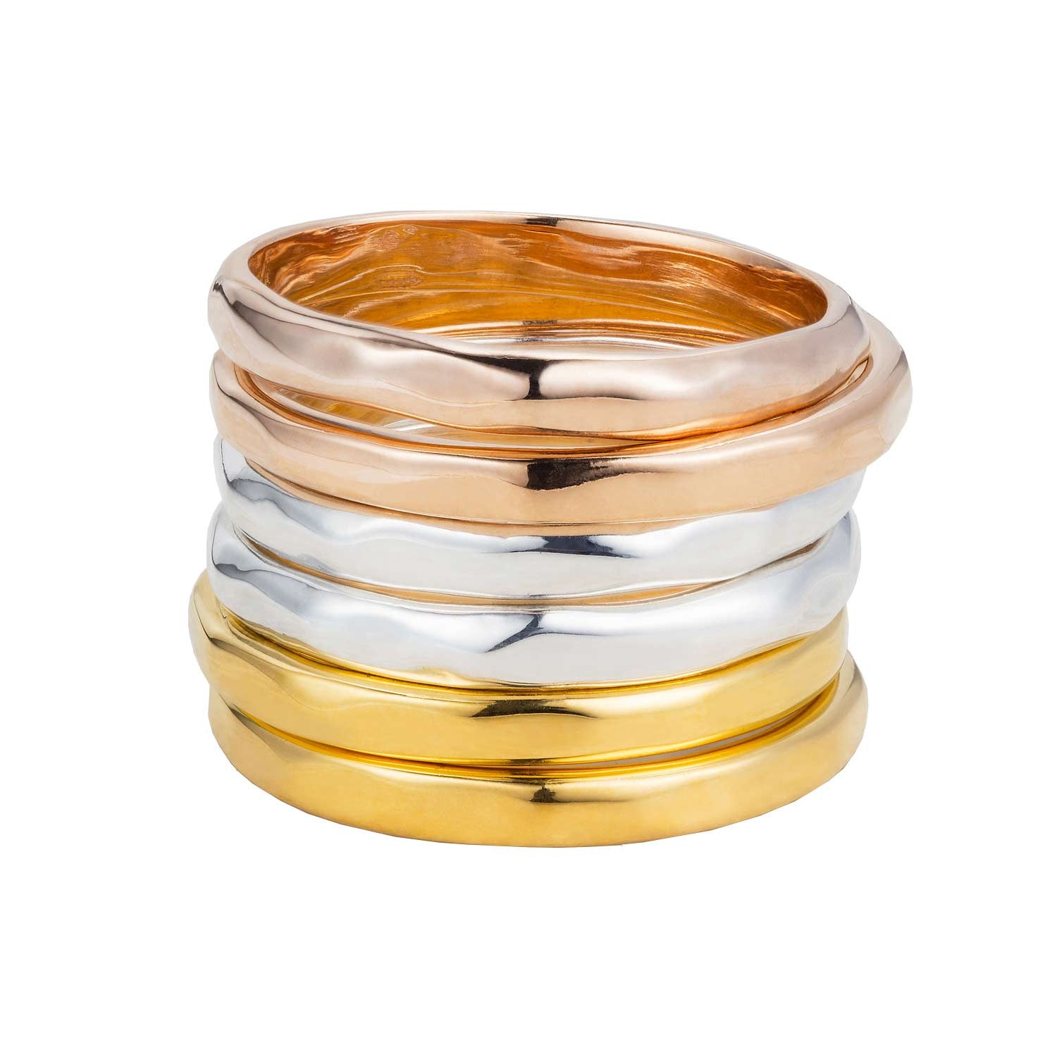 Eternity Rose Gold Stacking Ring