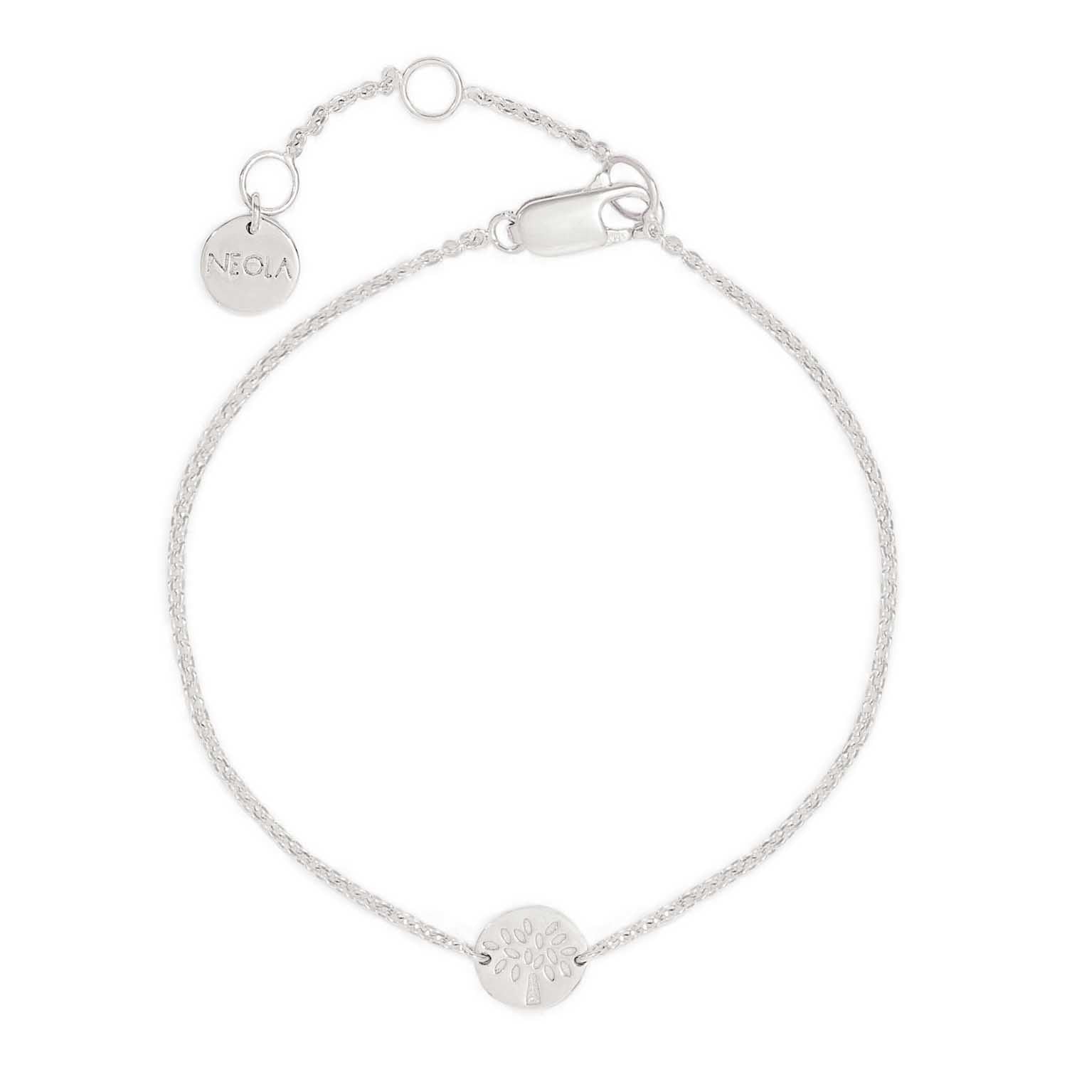 Silver Tree Friendship Bracelet Small, Friendship Bracelets