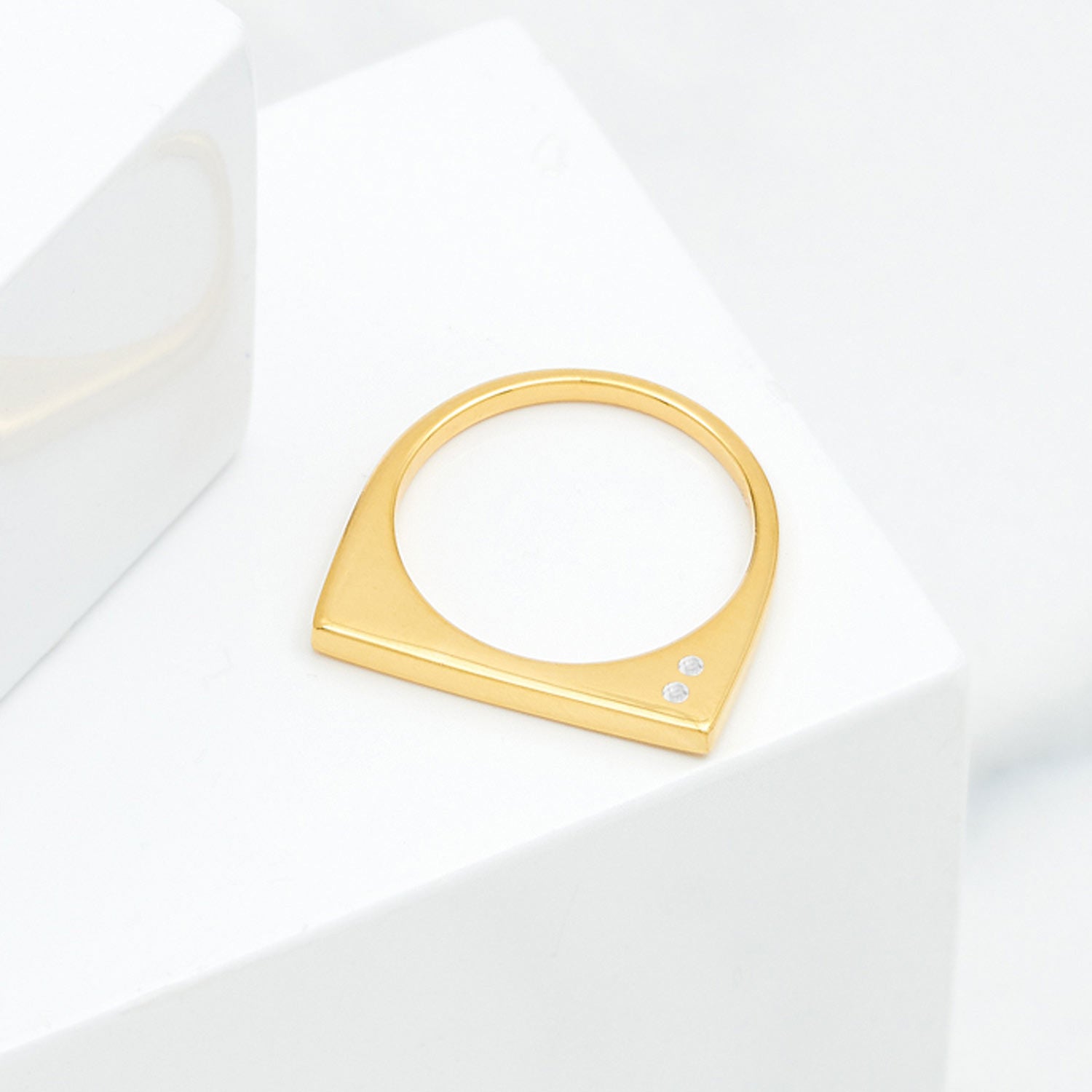 Gold Stacking Ring