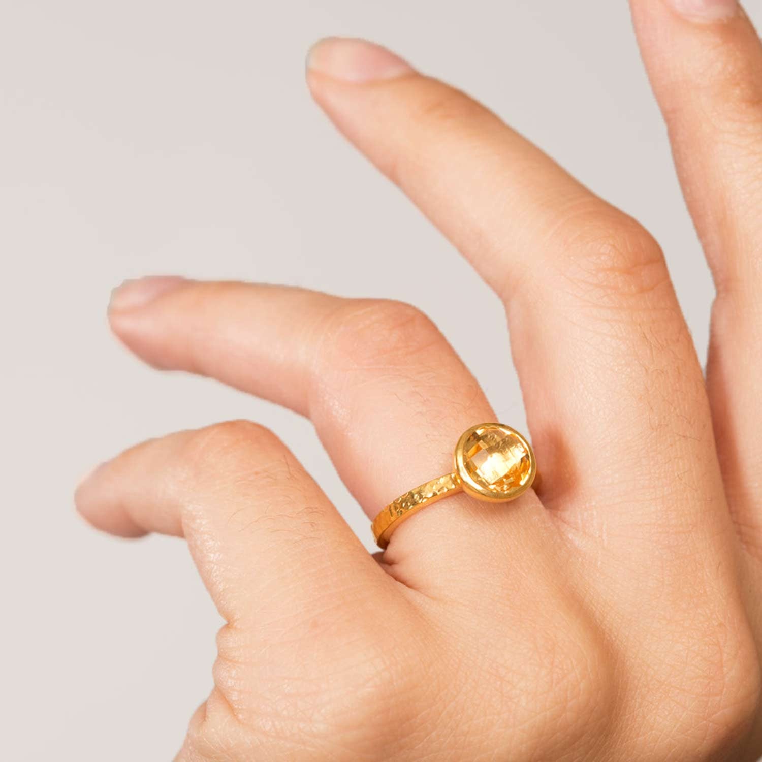 Estella Gold Stacking Ring