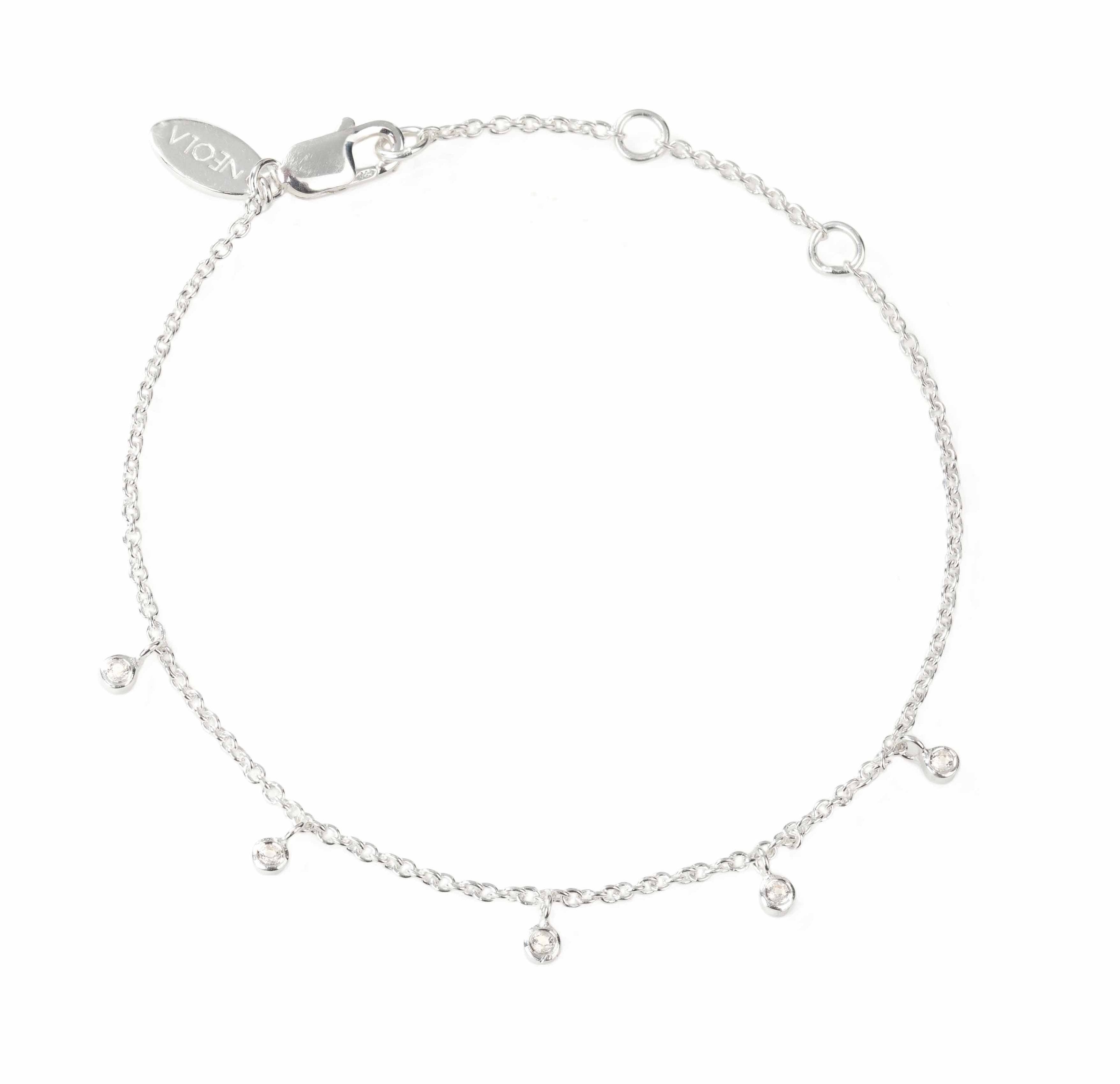 Silver Topaz Bracelet, Friendship Bracelets