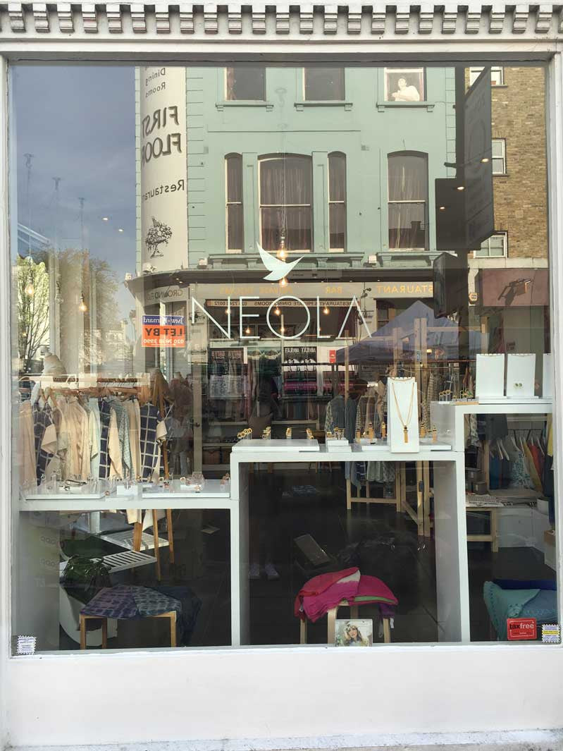 Neola Notting Hill Pop Up Store